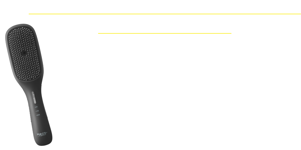 ドライヤーだけでは、髪にしか影響を与えられないのでキープ力に欠けてしまう… 筋肉を収縮させ、根元から立ち上げることでフワッとした綺麗なシルエットに ※筋肉を刺激したことによる一時的な変化