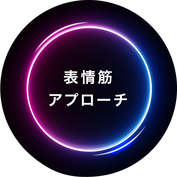 表情筋アプローチ