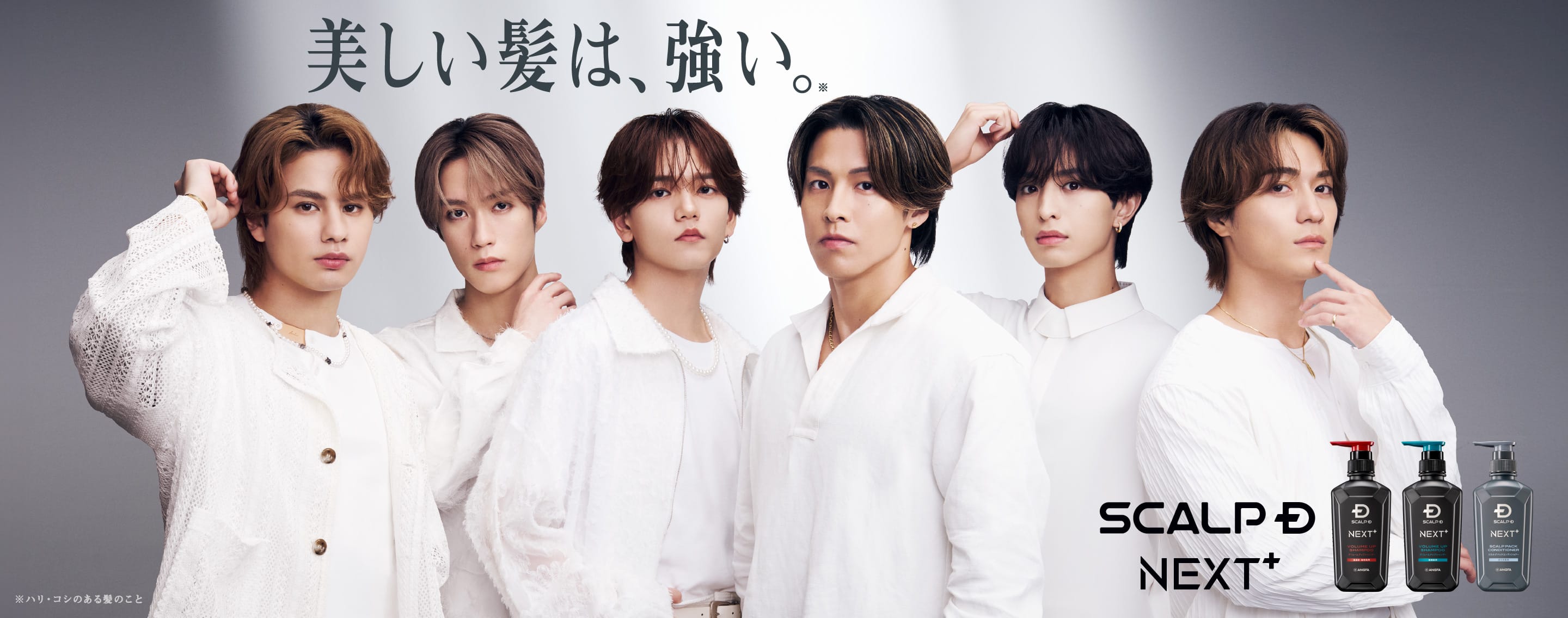 美しい髪は、強い。スカルプDネクストプラス