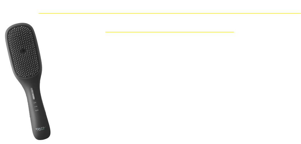 ドライヤーだけでは、髪にしか影響を与えられないのでキープ力に欠けてしまう… 筋肉を収縮させ、根元から立ち上げることでフワッとした綺麗なシルエットに ※筋肉を刺激したことによる一時的な変化