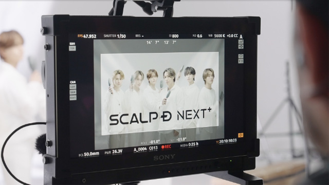 撮影の裏側動画