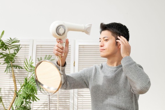 >一瞬で冬フケをなくす応急処置