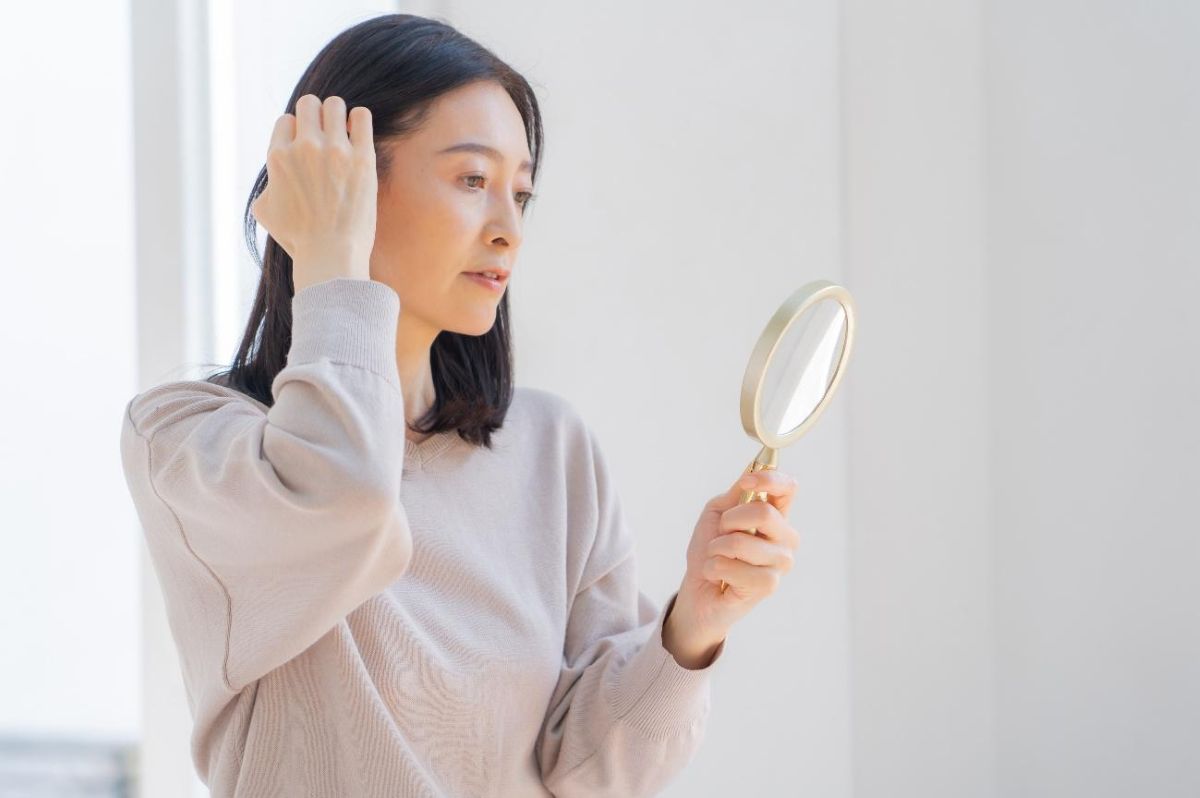 前髪はげのセルフチェック方法